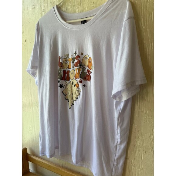 SHEIN women’s size 2x-large let’s go ghouls t-shirt - Picture 2 of 6